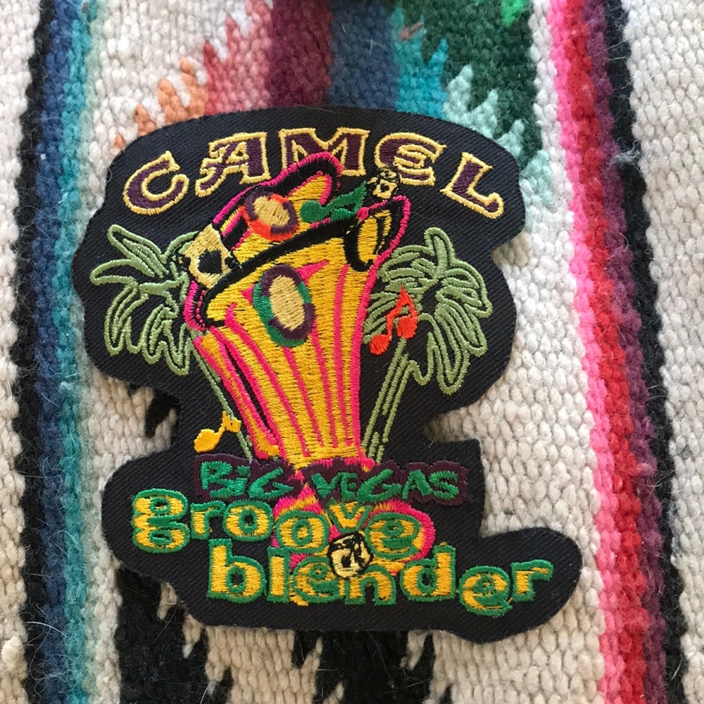 Vintage Iron on Camel patch